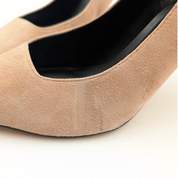 Nordstrom Lexxy Pointed Toe Heel Pumps Women's Tan Light Size US8M EU39 - Picture 11 of 11